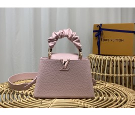 루이비통 카푸신 BB 핸드백 (핑크)